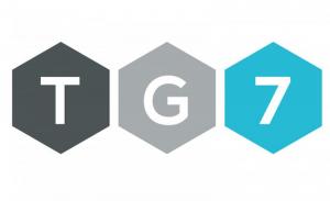 Logo de la siempre polémica televisión municipal de Granada, TG7.