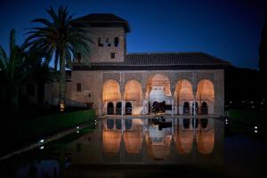 Javier Perianes, en una imagen de archivo, en un recital en El Partal de la Alhambra.