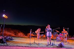 El cuarteto de Julia Duggan, durante su actuación en el Festival de Jazz en el Desierto