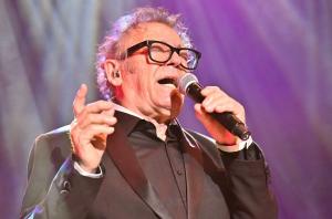 El músico, durante el concierto.