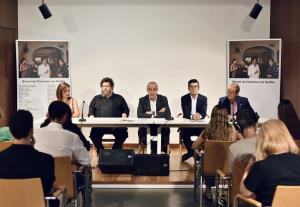 Presentación de las jornadas sobre el Festival de Cante Jondo en la Bienal de Sevilla