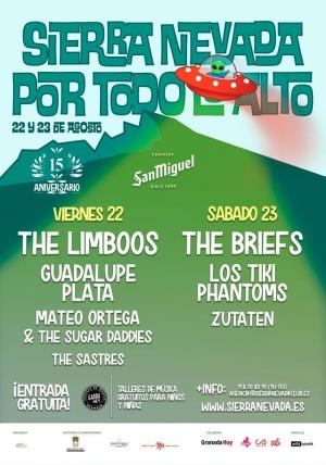 Cartel del festival, del que solo falta por confirmar los horarios. 