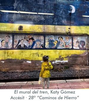 'El mural del tren', de Katy Gómez (accésit).