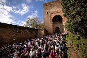 Acción en la Puerta de la Justicia a favor de la capitalidad. 