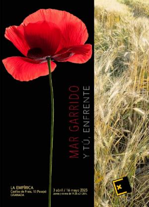 Cartel de la exposición de Mar Garrido.