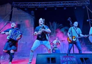 Uno de los conciertos del Celtasur.