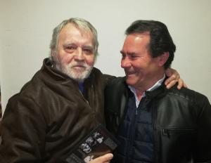 Miguel Ángel González (izquierda) junto a Francisco Manuel Díaz (derecha).