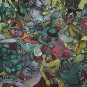 Una de las obras de Germán Bandera.