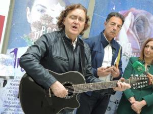 Paco Damas, junto a Miguel Lorente y Marga Sánchez Romero. 