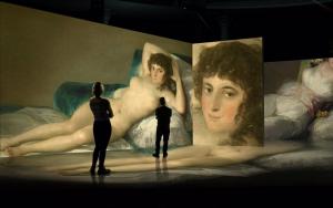 La exposición 'inmersiva' sobre Goya tendrá un aforo de 120 personas. 