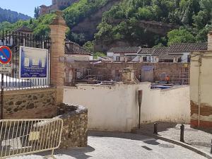 Obras en el Maristán, el antiguo hospital nazarí del Albaicín