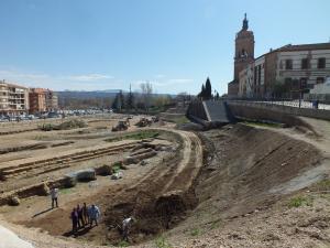 Intervención en el Teatro Romano de Guadix.