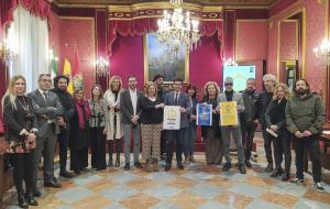 Presentación del concierto solidario 'Granada con Ucrania'. 