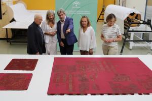 Los trabajos se están llevando a cabo en el Instituto Andaluz de Patrimonio Histórico.