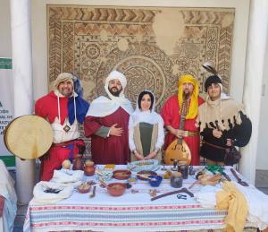 Recreación por parte de la asociación Almenara.