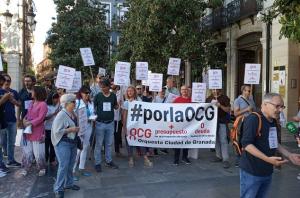 Concentración en la Plaza del Carmen. 