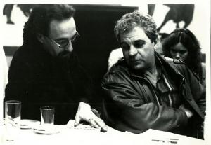 Javier Egea con Juan Marsé en El Sota, en una imagen de 1985.