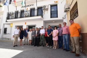 Entrena se ha reunido en Freila con los alcaldes de la comarca de Baza y Huéscar.