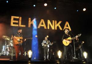 El Kanka sobre el escenario.