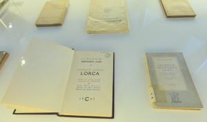 Alguno de los libros que componen la exposición.