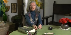 Marta Osorio en el documental 'La maleta de Penón' en Documentos TV.
