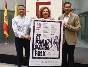 Presentación del Parapanda Folk.