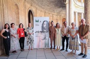 Presentación, el pasado 14 de julio, del espectáculo JONDO, para el programa 'Lorca y el Generalife'.