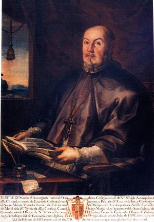 Martín de Ascargorta en un retrato de José Risueño.