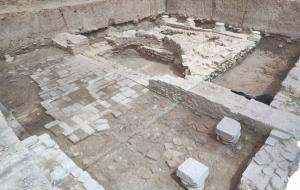 Excavaciones este verano en la Villa Romana de Salar. 
