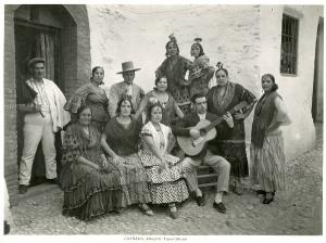 Zambra gitana del Sacromonte, principios siglo XX
