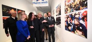 Visita a la exposición conmemorativa.