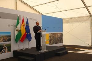 El ministro José Luis Ábalos, durante su intervención. 