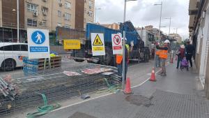 La zona de obras ocupará el carril derecho del Camino de Ronda sentido Villarejo.