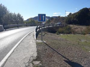 Accesos a Ugíjar.