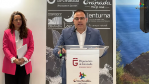 Juan José Ruiz Joya, alcalde de Almuñécar, este jueves en Fitur.