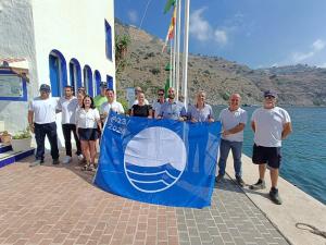 Bandera Azul del Puerto Deportivo Marina del Este. 