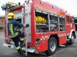 Camión de bomberos de Loja. 