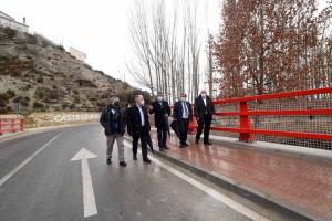 Nuevo puente sobre el río Guardal en Castilléjar. 