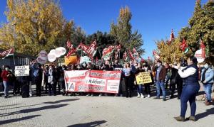 Protesta sindical este martes para reclamar mejoras laborales en el sector de la limpieza.