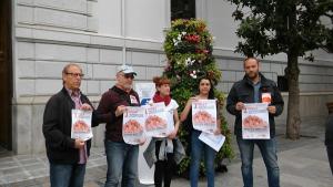 Presentación de la marcha del 1 de mayo.