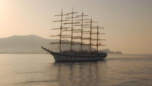 El Royal Clipper es el velero de cinco mástiles más grande del mundo.