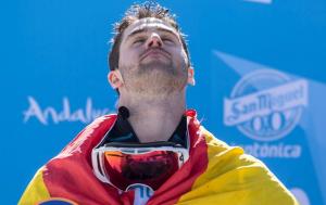 Eguibar se ha colgado la plata, una medalla con la que entra en la historia del deporte español.