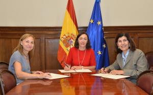Firma del convenio.