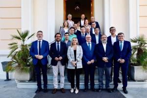 Participantes en el primer foro local del IFMIF-Dones.