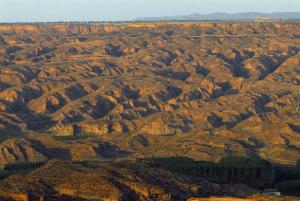 El Geoparque del Cuaternario ofrece unos paises únicos. 