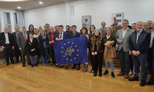 Participante en la presentación de la empresa IberoLam, nacida de la UGR. 