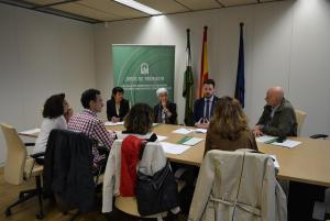 Reunión de la Junta con Asociación Española Contra el Cáncer.