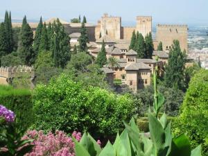 Vista de la Alhambra. 