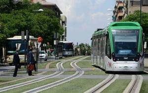 El metro a su paso por la capital.