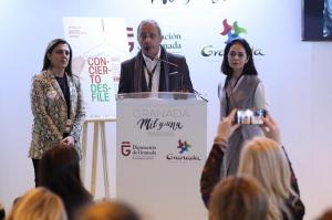 Presentación en Fitur de la 'Granada Fashion Week'.